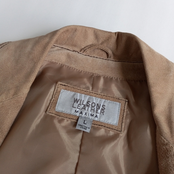 Brown Suede Jacket - Picture 10 of 12